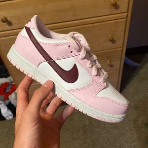 Pink size 2y dunks